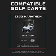 EZGO 36V Golf Cart Charger - Marathon - SB50 Anderson Plug - Lead Acid - PRO VERSION