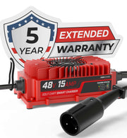 Club Car 48V Golf Cart Charger - Precedent & DS - Lead Acid - PRO VERSION