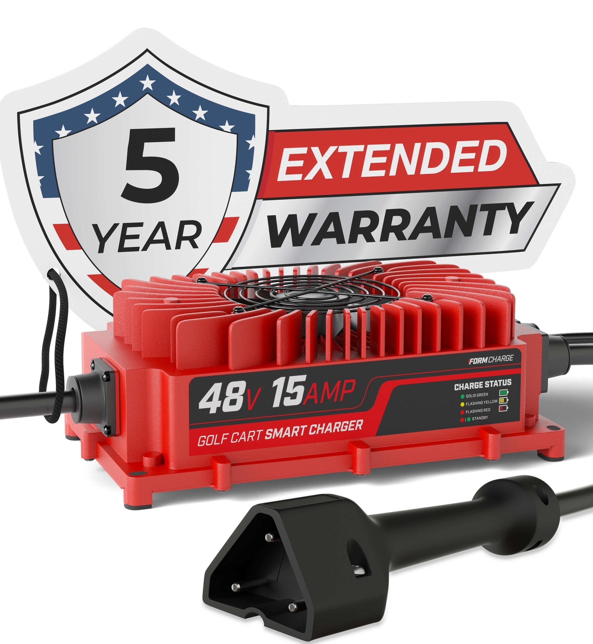 EZGO 48V Golf Cart Charger - RXV & TXT - Lead Acid - PRO VERSION