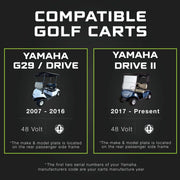 YAMAHA 48 Volt Golf Cart Battery Charger for G29 Drive & Drive 2 - 48V Lithium, LiFePO4, Lead Acid - ELITE VERSION