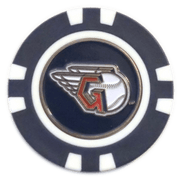 Officially Licensed Cleveland Guardians Poker Chip Ball Marker