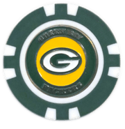 Officially Licensed Green Bay Packers Poker Chip Ball Marker