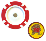 Officially Licensed Maryland Terrapins Poker Chip Ball Marker