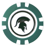 Officially Licensed Michigan State Spartans Poker Chip Ball Marker