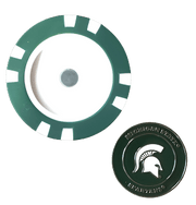 Officially Licensed Michigan State Spartans Poker Chip Ball Marker