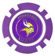 Officially Licensed Minnesota Vikings Poker Chip Ball Marker
