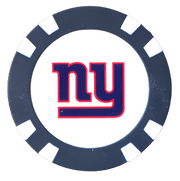 Officially Licensed New York Giants Poker Chip Ball Marker