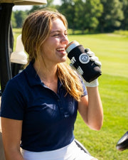 Beverage Caddie 3-in-1 Golf Insulator, Removeable Ball Marker, Bag Clip & Tees Combo