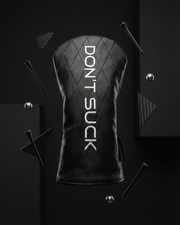 Don’t Suck™ Driver Headcover — Premium Black Diamond Quilted Fit (460cc)