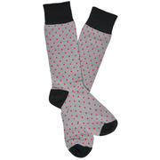 Red and Black - Small Dot Socks