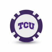 Officially Licensed TCU Horned Frogs Poker Chip Ball Marker